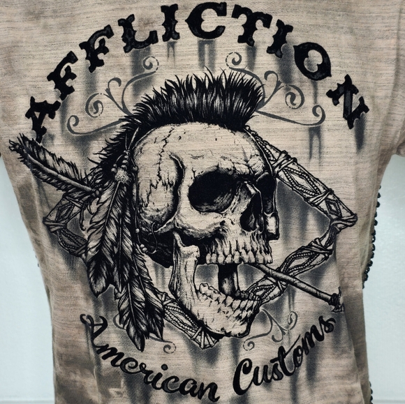 Affliction T-shirt - Picture 2 of 8
